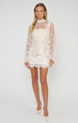 Destiny Cape ~ Devoted White Lace