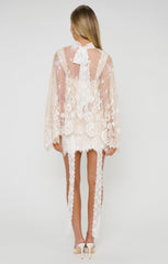 Destiny Cape ~ Devoted White Lace