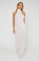 Lisa Maxi Dress ~ White Forever Lace