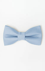 Range Kids Bow Tie ~ Steel Blue Solid