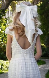 Darling Hair Bow ~ White