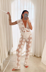 Washed Ashore Pants ~ Wildflower Mesh