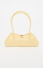 Melie Bianco Dakota Shoulder Bag ~ Pale Yellow