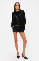 Settle In Sweater ~ Dirty Martini Knit