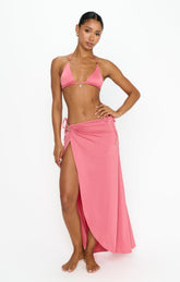 Cyprus Sarong ~ Coral Reef Shimmer with Shells