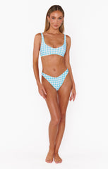 Kini Bottom ~ Reversible Bouquet Gingham