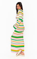Vacay Maxi Dress ~ Multi Rib Knit
