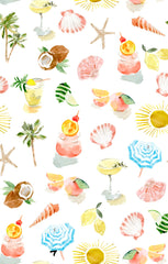 Oasis Mini Dress ~ Seaside Treasures Scallop