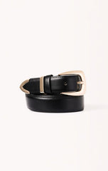Billini Brynlee Belt ~ Black/Gold