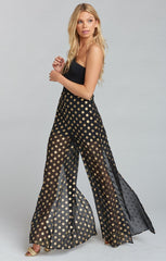 Campbell High Slit Pants