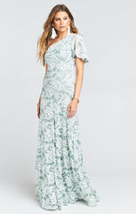 Portia One Shoulder Maxi Dress