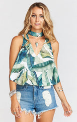 Casey Collar Top