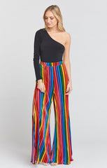 Campbell High Slit Pants