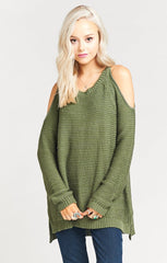Shiver Shoulder Sweater