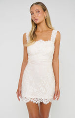Destiny Mini Dress ~ Devoted White Lace