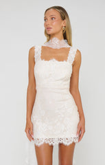 Destiny Mini Dress ~ Devoted White Lace