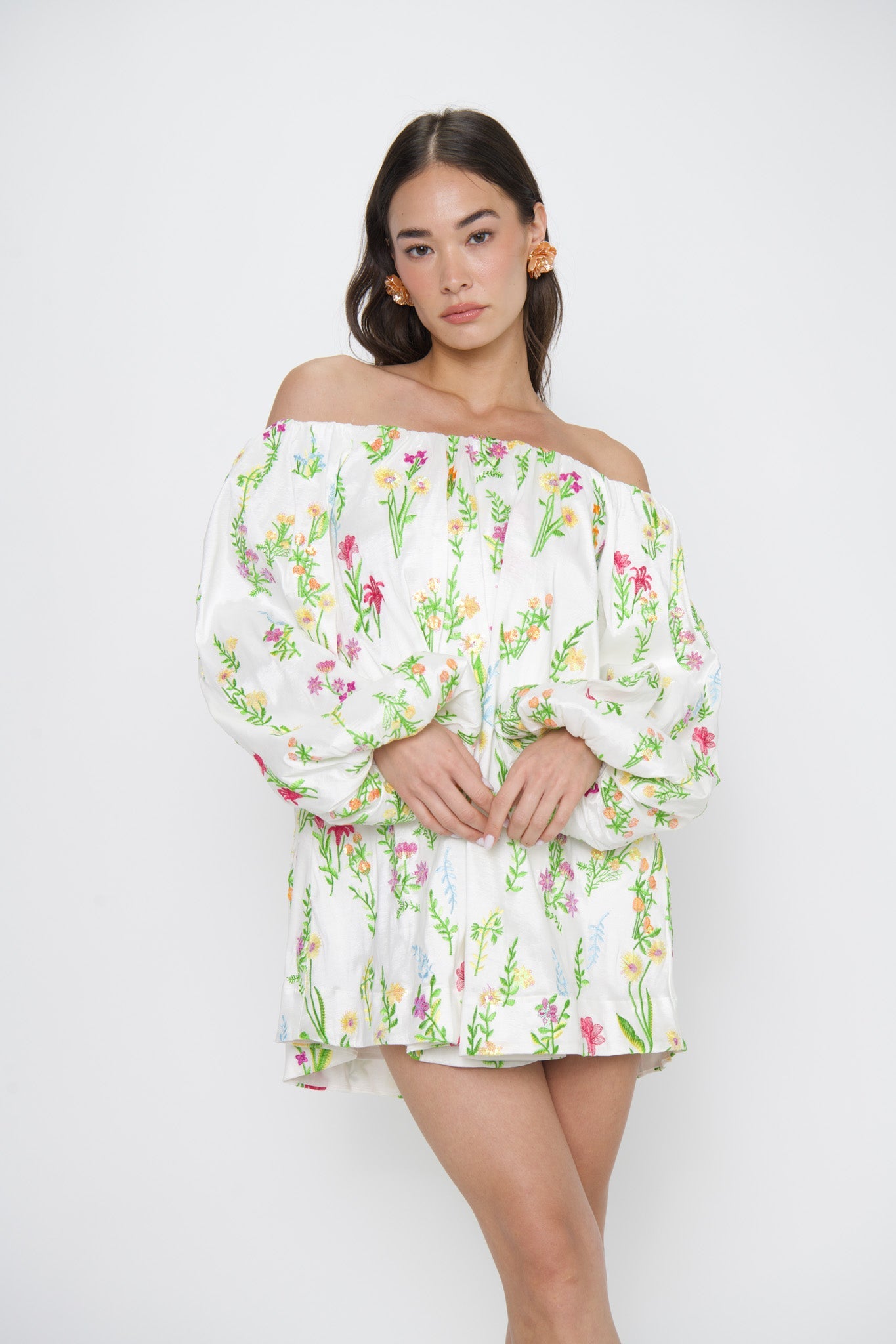 Brenna Mini Dress ~ Ethereal Sequins
