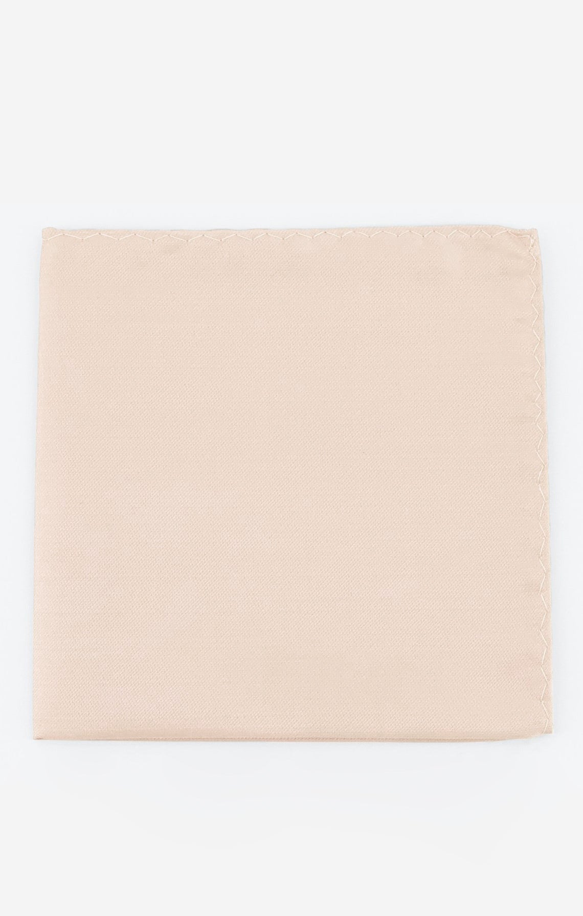 Sam Pocket Square ~ Champagne Solid