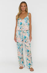 Afterglow PJ Set ~ Golden Getaway Silky