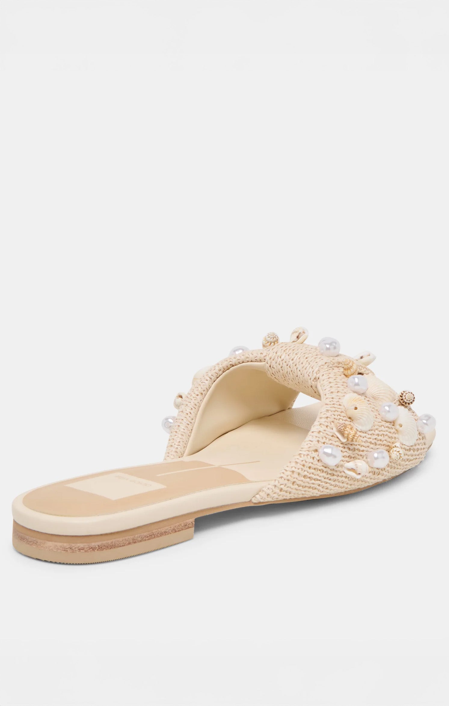 Dolce Vita Lizza Sandal ~ Oatmeal Beaded Raffia