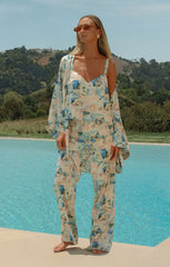 Afterglow PJ Set ~ Golden Getaway Silky