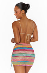 Lido Sarong ~ Multi Crochet