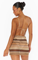 Leyla Sarong ~ Neutral Crochet