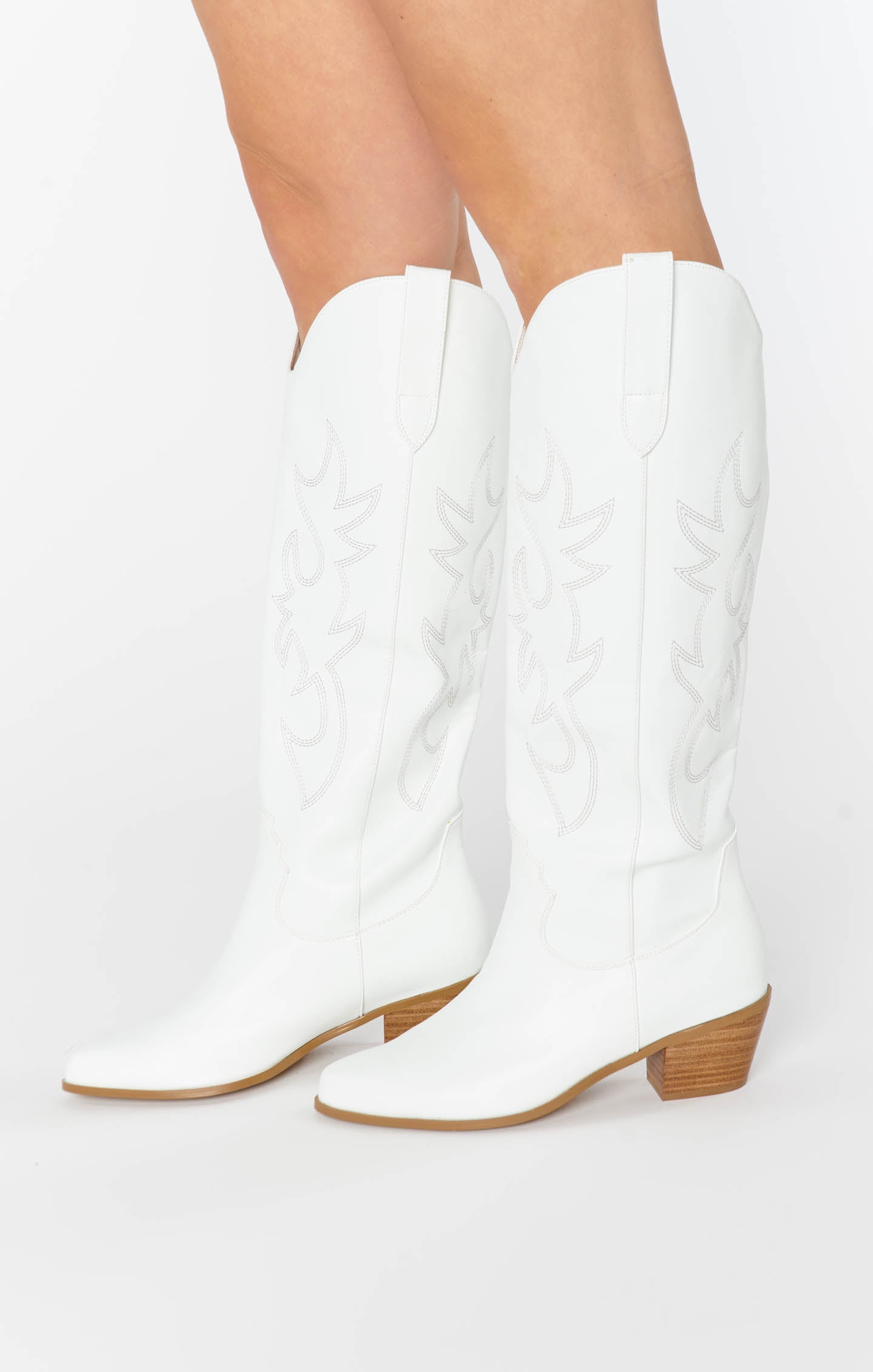 Billini Urson Wide Calf Boot ~ White