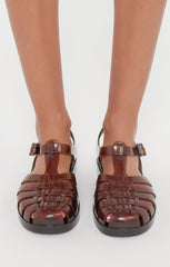 Melissa Possession Jelly Sandal ~ Brown