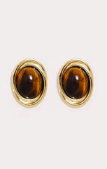 Petit Moments Heirloom Earrings ~ Brown