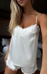 Suite Set ~ Sugar Satin with Lace Trim