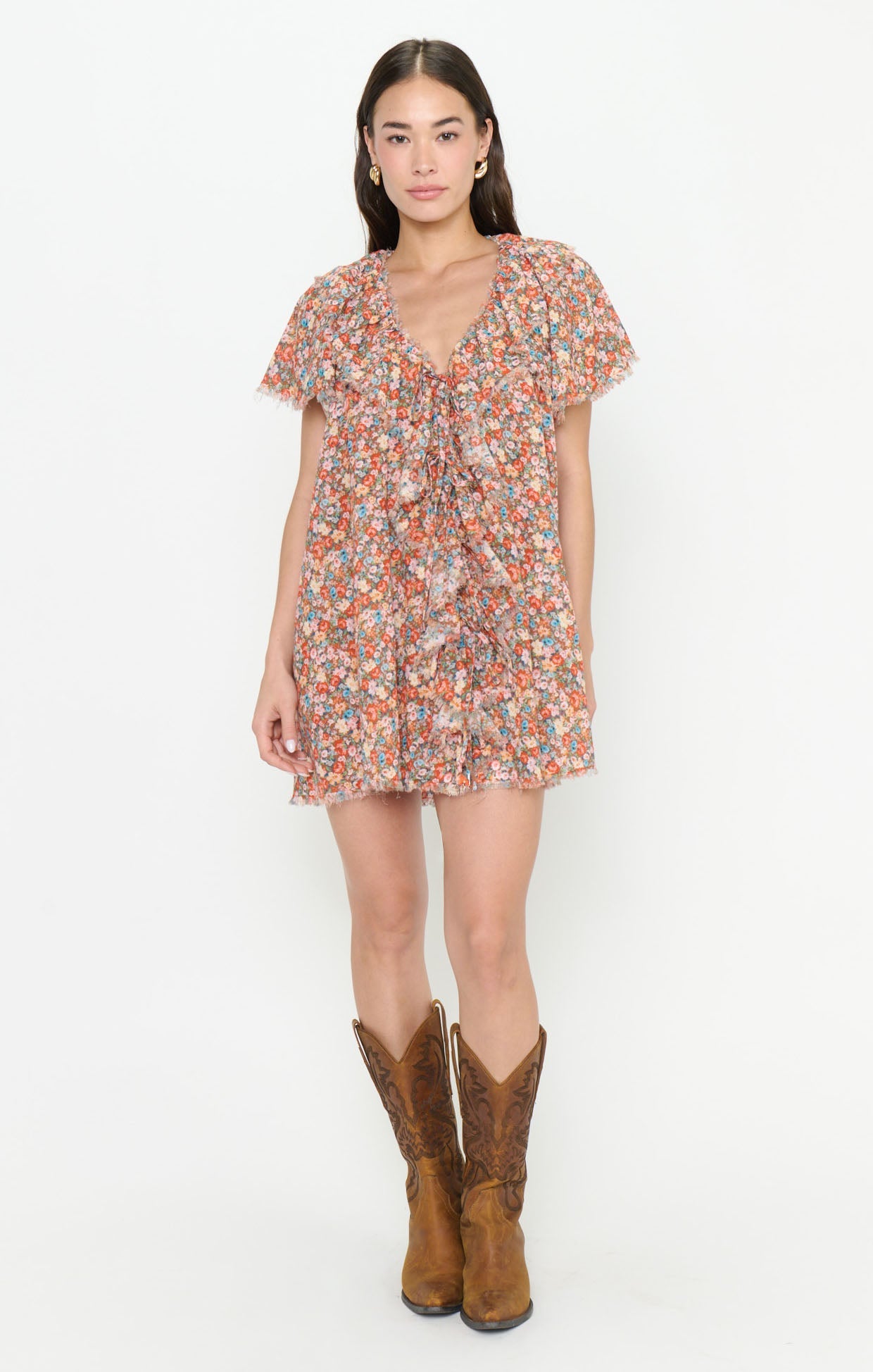Rosalie Tunic Dress ~ Rustic Meadow