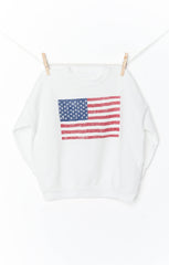 Davis Sweatshirt ~ American Flag