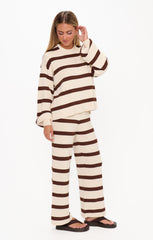 Pismo Sweater ~ Driftwood Stripe