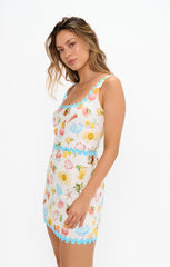 Oasis Mini Dress ~ Seaside Treasures Scallop