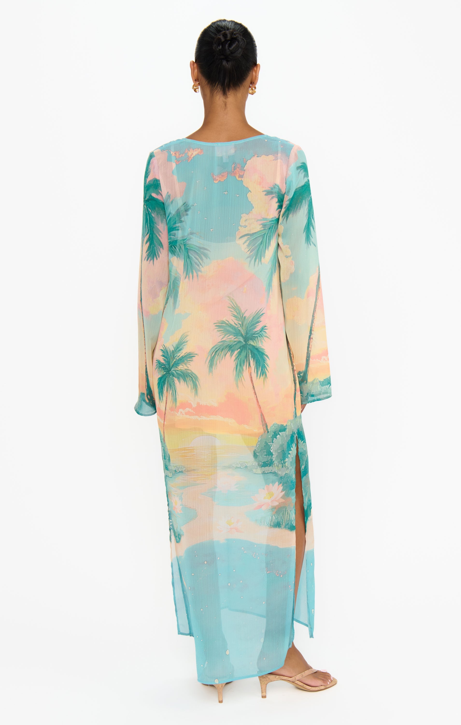 Staycation Coverup ~ Sunset Cove Chiffon