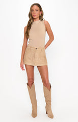 Staple Tank ~ Beige Knit