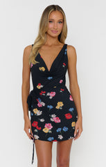Callie Cowl Dress ~ Falling Floral