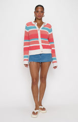 Camden Cardigan ~ Cabana Stripe Knit