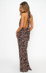 Simone Maxi Dress ~ Tortoise Shell