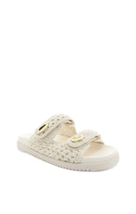 Billini Aricella Sandal ~ Ivory Crochet