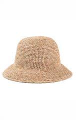 Raffia Bucket Hat ~ Natural