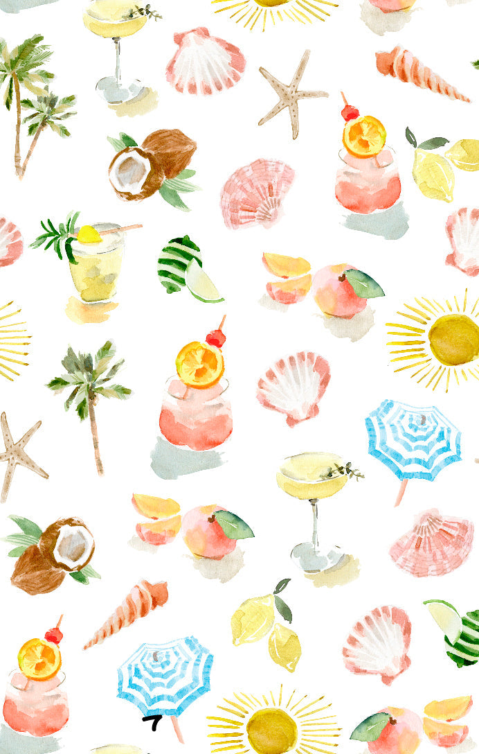 Palma Bottom ~ Seaside Treasures Scallop