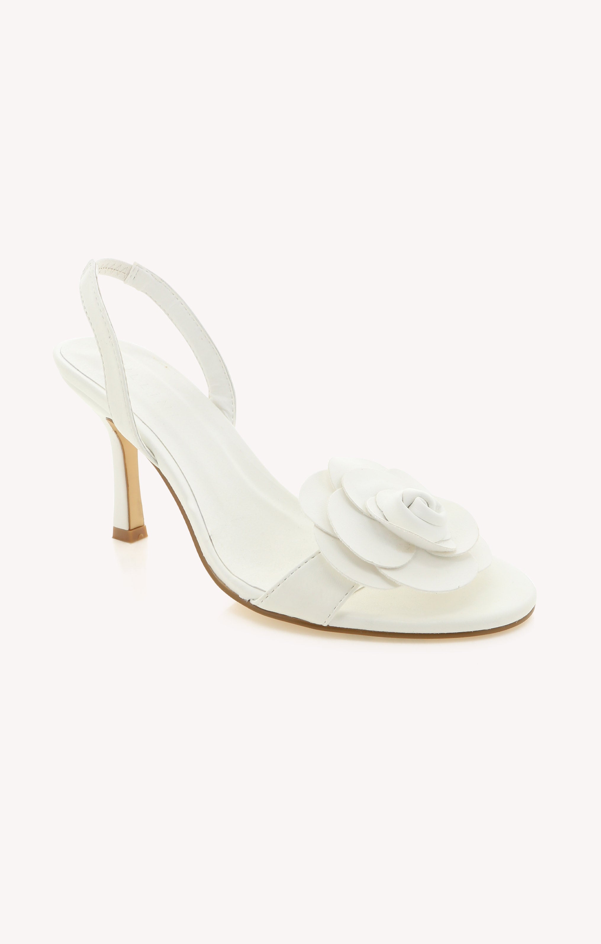 Billini Valko Rose Heel ~ White