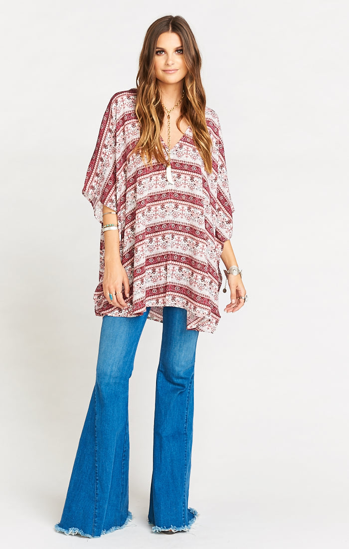 Taylor Tie Front Tunic