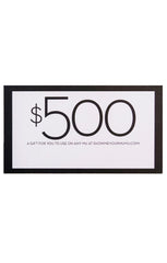 Mumu Gift Card ~ $500
