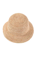 Raffia Bucket Hat ~ Natural