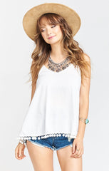 Sheila Split Back Top