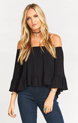 Shirley Ruffle Top