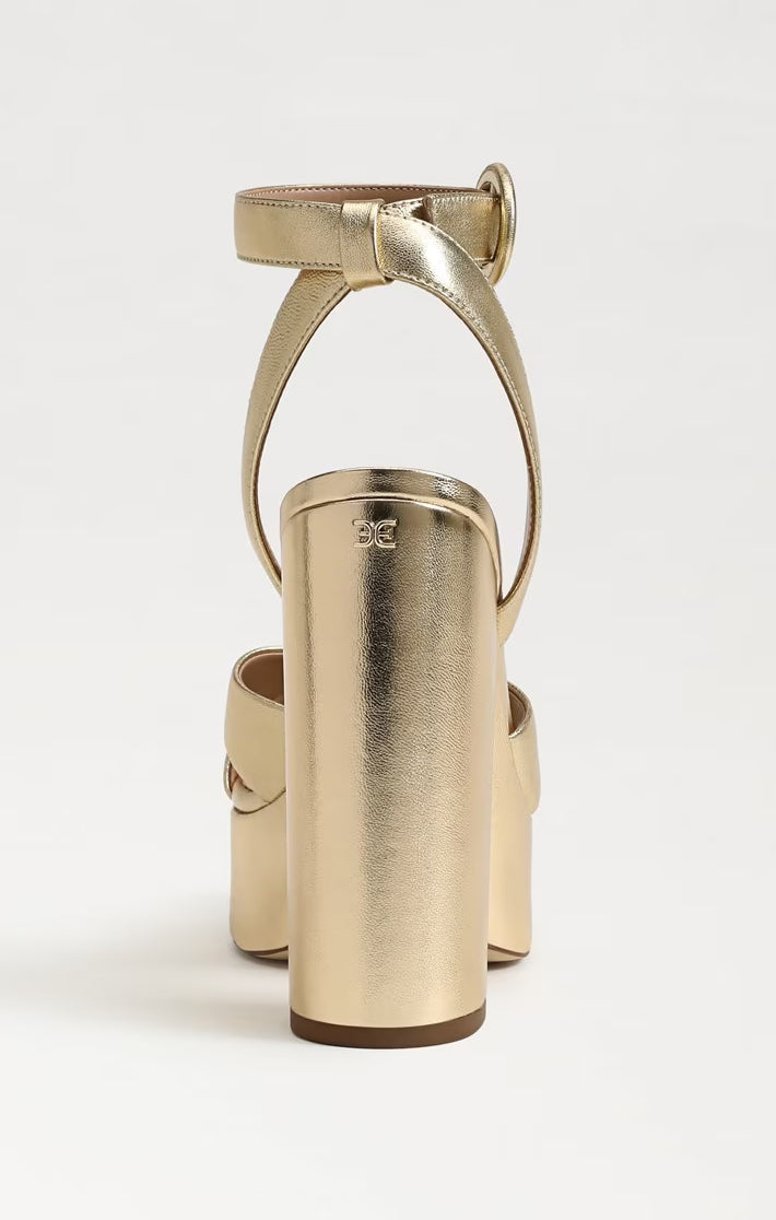 Sam Edelman Savannah Heel ~ Gold